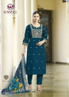 Diana Vol 2 By Woodee Fancy Viscose Kurti With Bottom Dupatta Wholesale Price In Surat